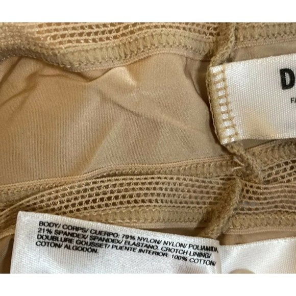 DKNY Litewear Thong - DK5001 Tan Size Small S New - Picture 6 of 6